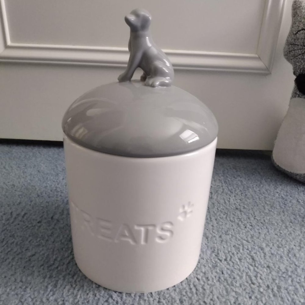 Dog Treats Canister/Jar/Container